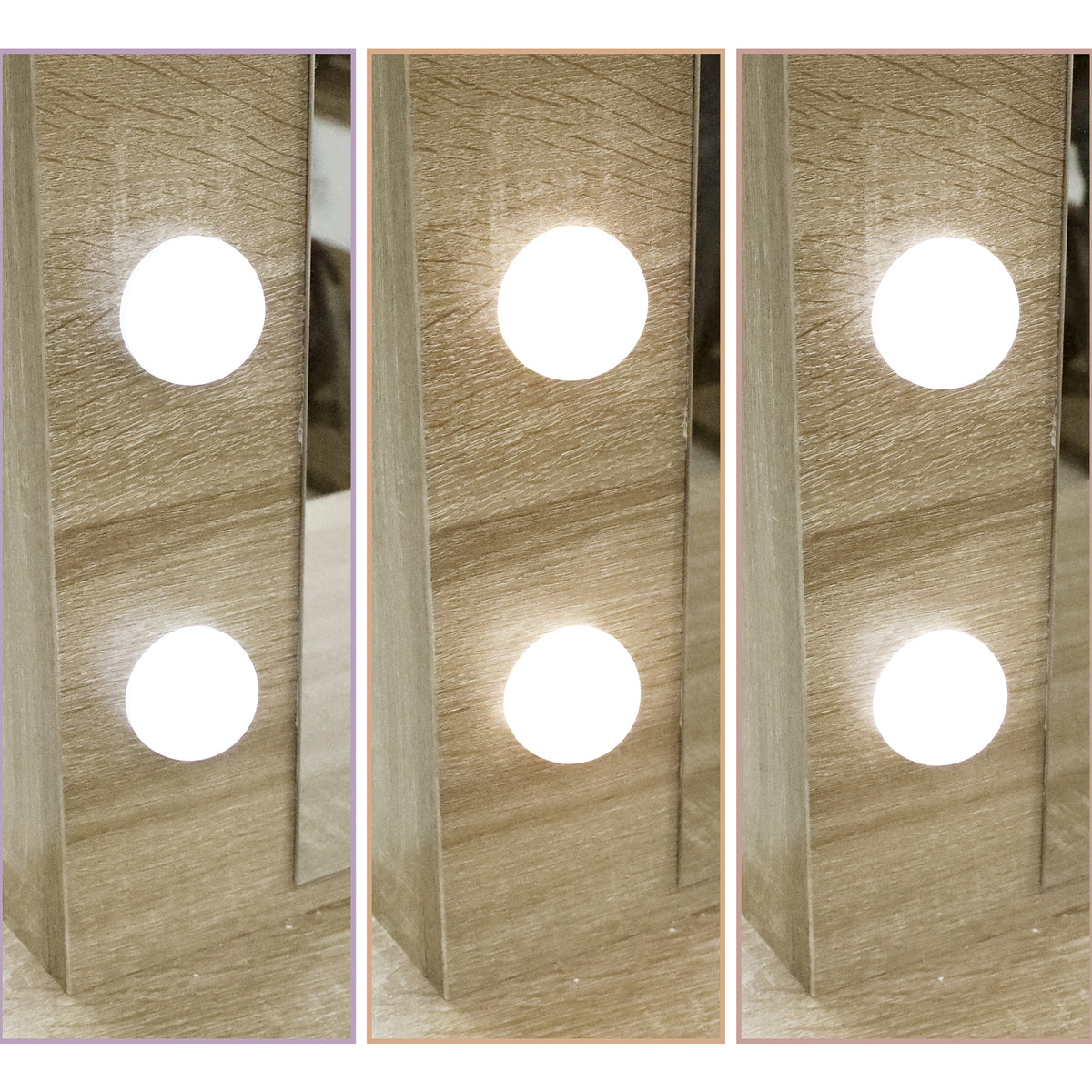 Levede Dressing Table Stool Set Makeup Mirror Led-1973193578565996549