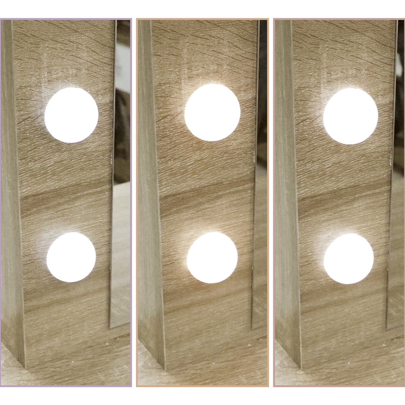 Levede Dressing Table Stool Set Makeup Mirror Led-1973193578565996549