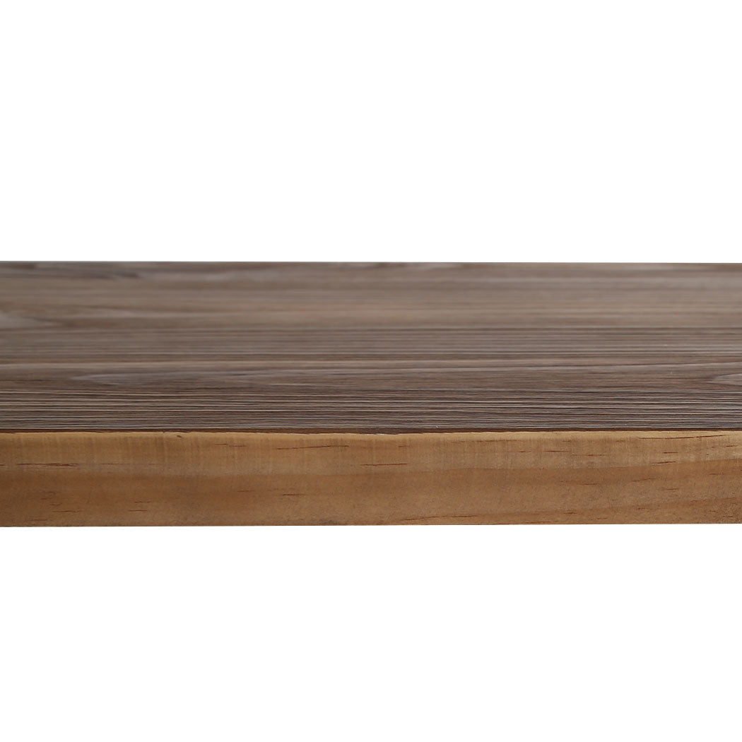 Levede Dining Table Industrial Wooden-1954802981195091973