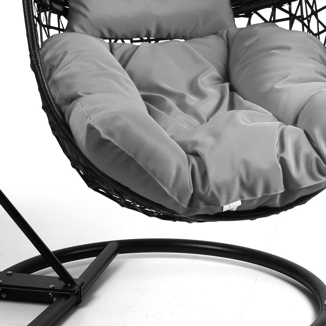 Levede Hanging Swing Egg Chair Outdoor-1910112909850185733
