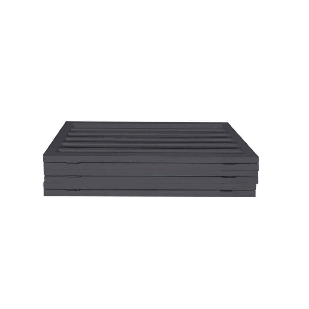 PaWz Wooden Pet Gate Dog Fence Safety Grey 100 Pack-1910112969124089861