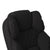 Levede Gaming Chair Office Computer Black Footrest-1910112922382766085
