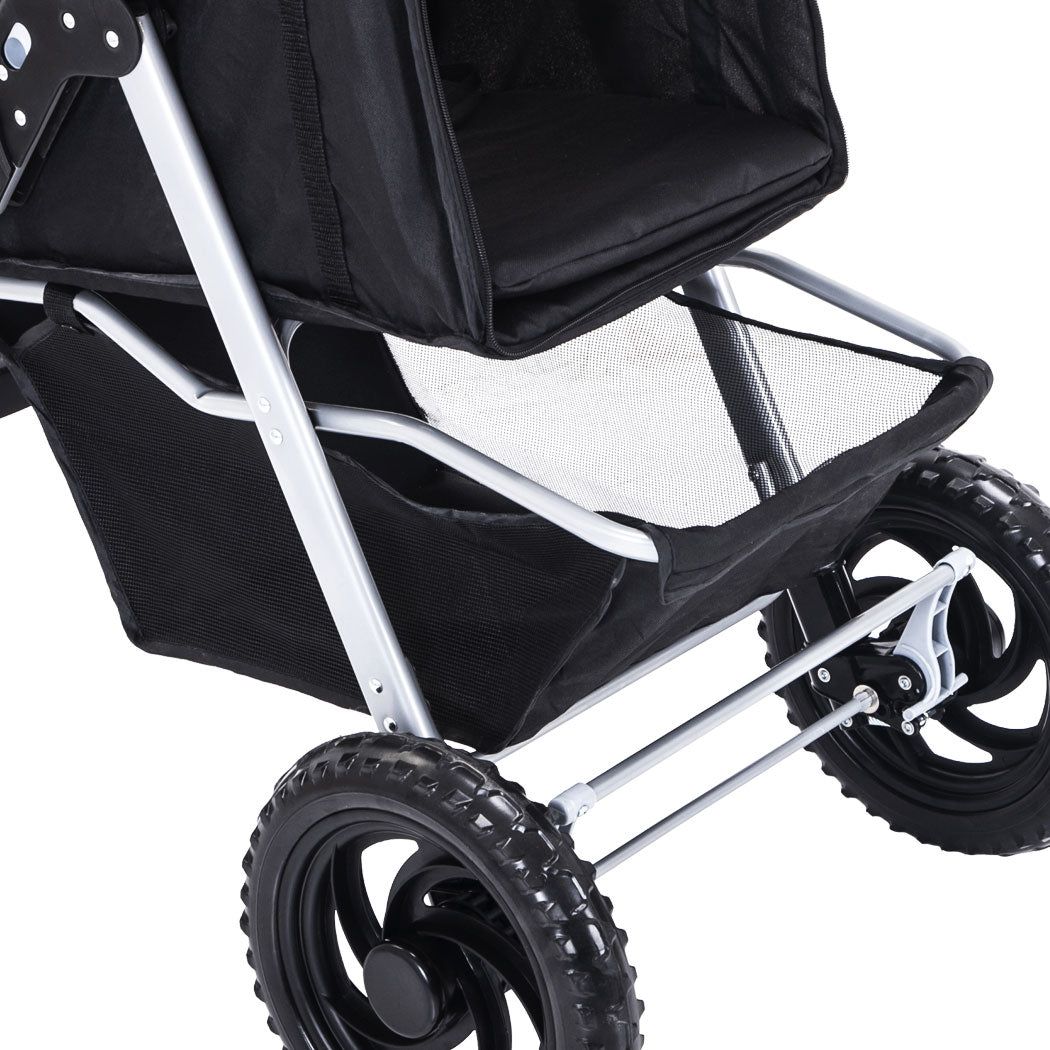 PaWz Pet Stroller Pram Dog Carrier Trailer-1954802607453245445