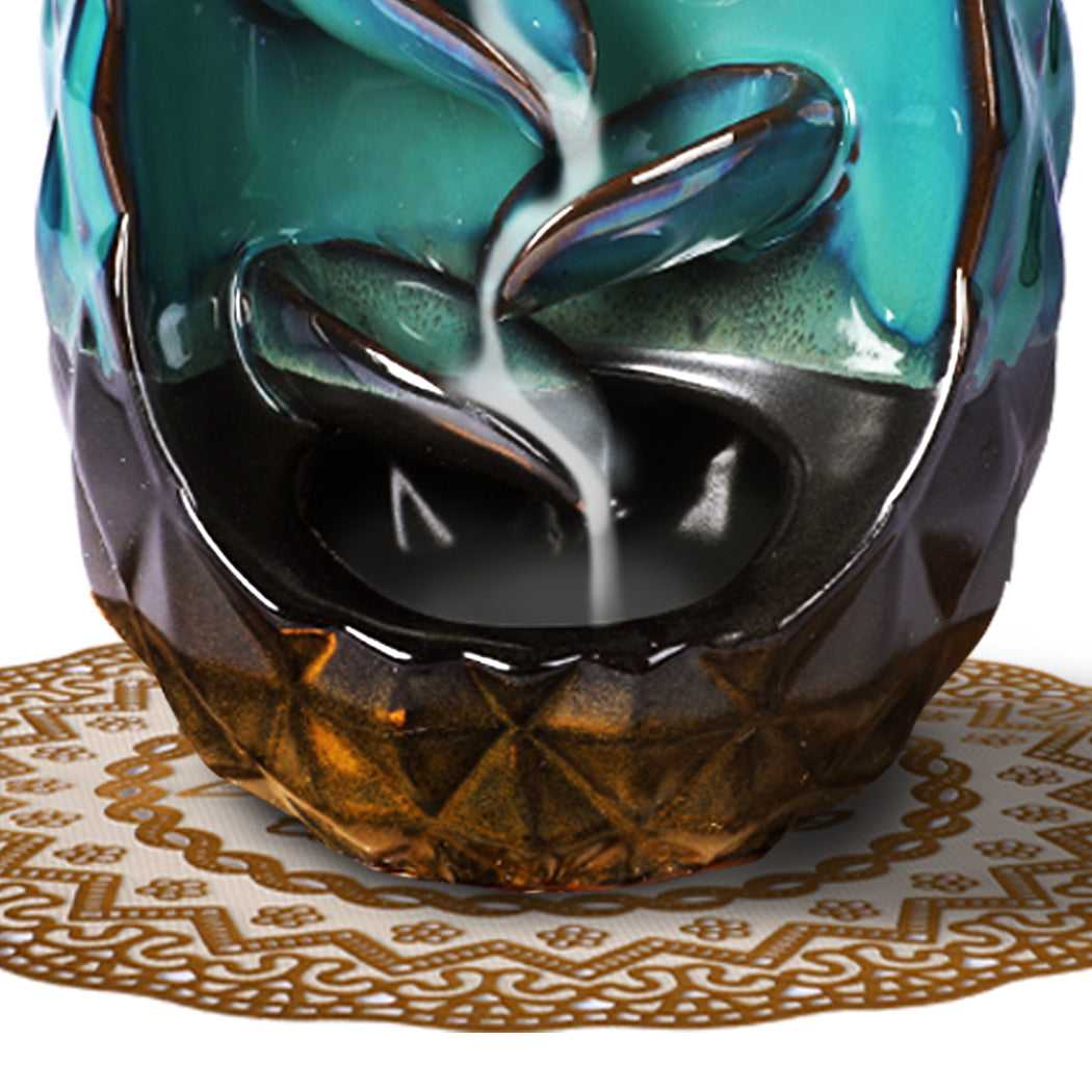 Incense Burner Pineapple Waterfall Smoke-1910113077710426117