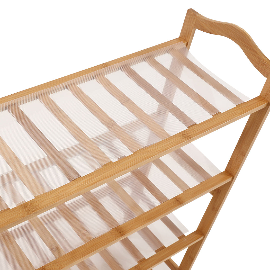 Levede Bamboo Shoe Rack Storage Wooden 90cm-1910113028062449669