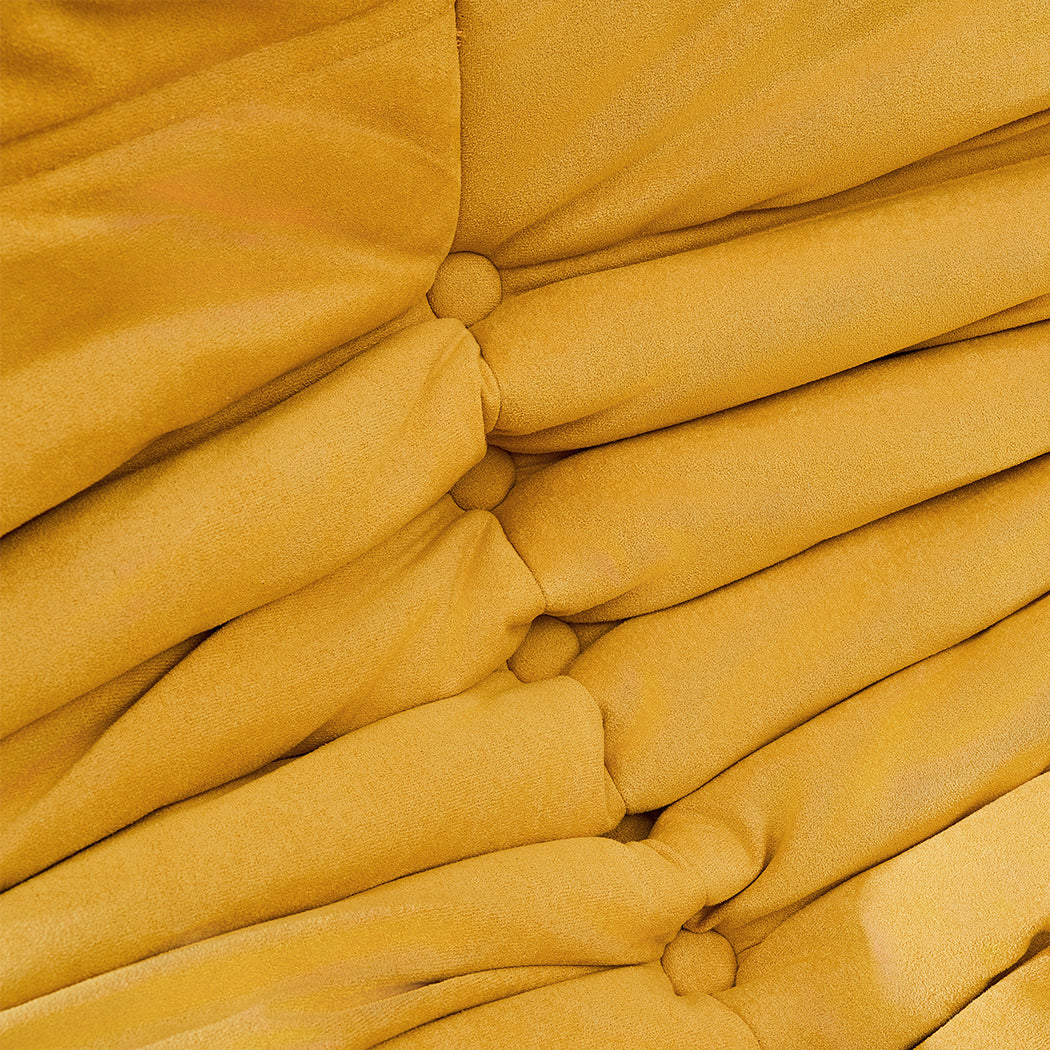 Levede Kids Floor Chair Foam Sofa Replica Single Lazy Recliner Children Couch-1954802347230236677