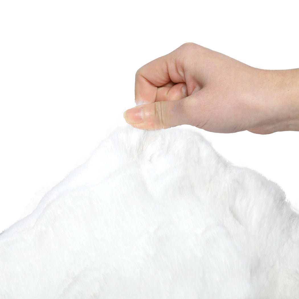 Marlow Area rug large Shaggy Faux Rabbit Fur 120x160CM-1954802472174358533