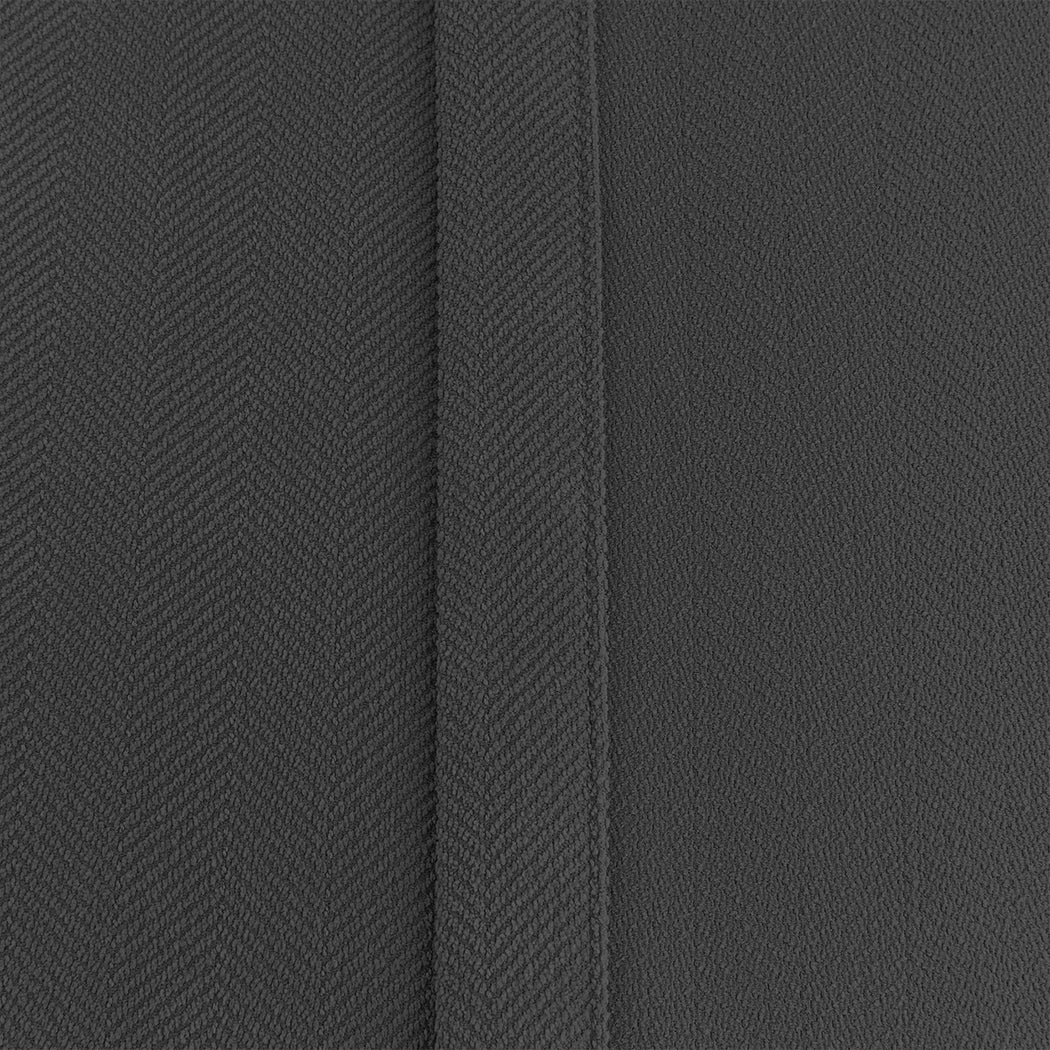 Marlow 2XBlockout Curtains Chenille 240x250 Grey-1954802976900124677