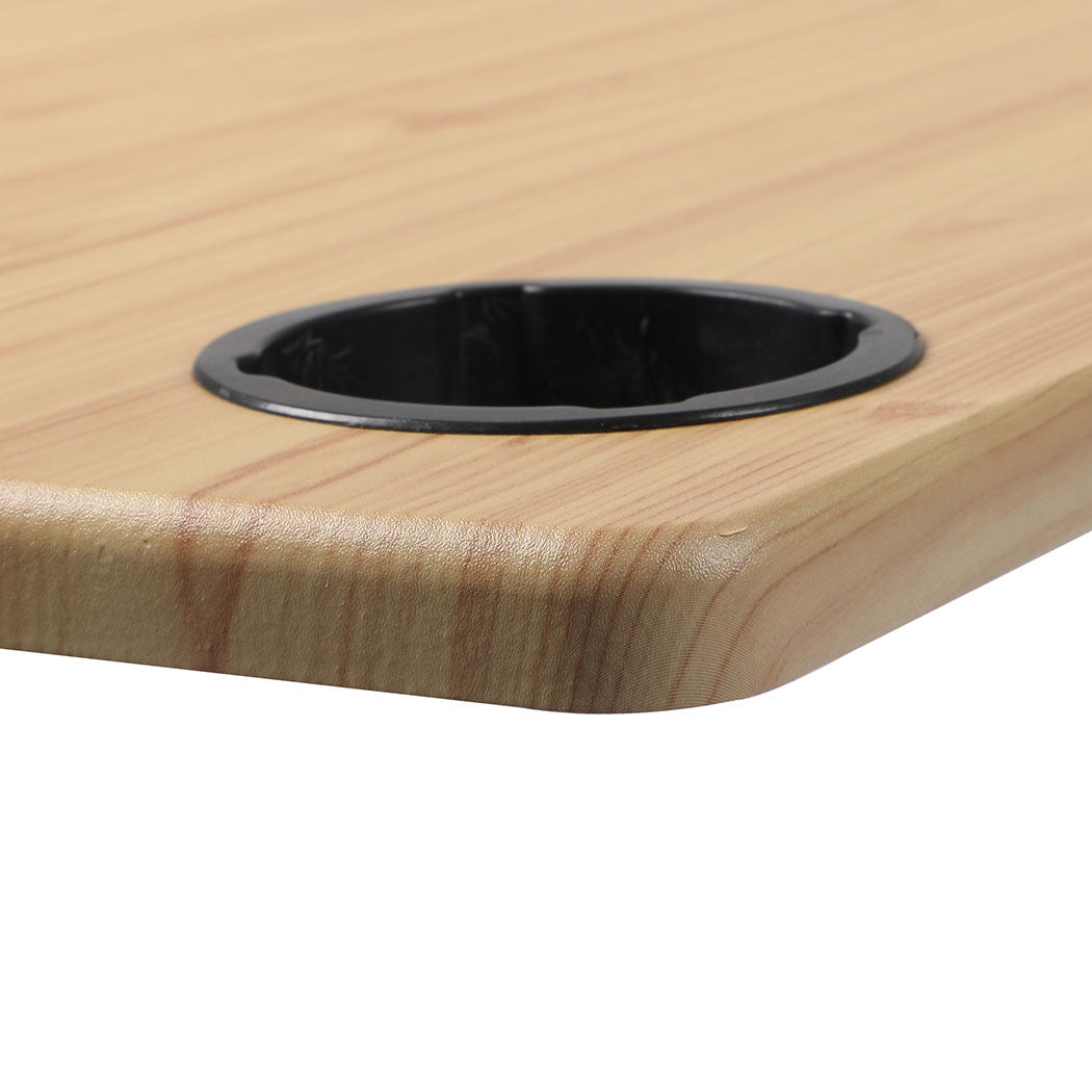 Levede Standing Desk Height Adjustable Oak-1954802680648044549