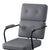 LEVEDE Ergonomic Office Chair Computer PU Grey-1954802475525607429