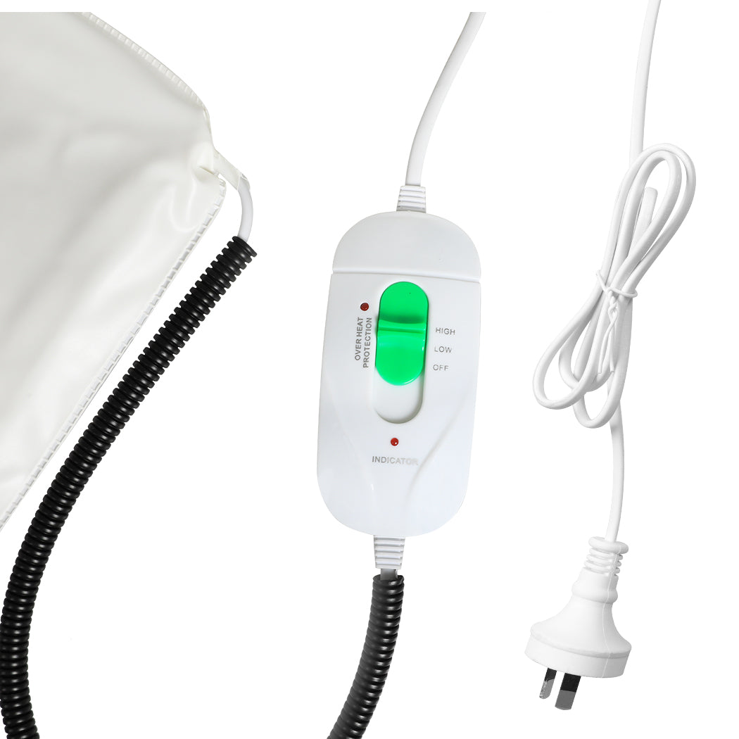 PaWz Electric Pet Heater Bed Heated L Blue Large-1954802542928072709