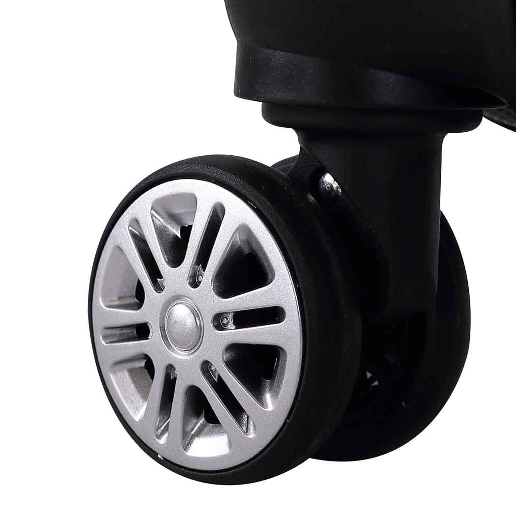 Slimbridge 20" Carry On Travel Luggage Black 20 inch-1954802806686879749