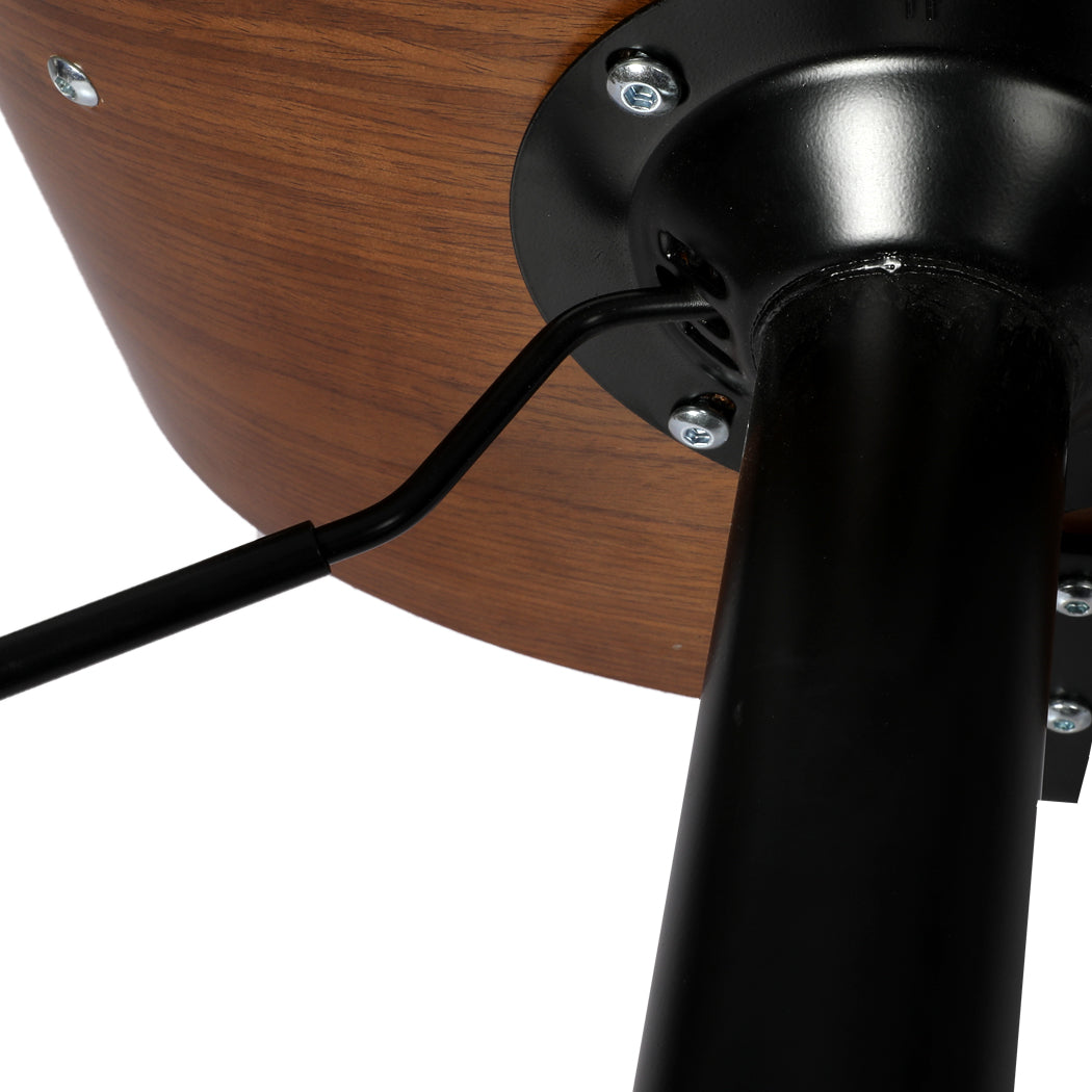 Levede 1x Bar Stools Gas Lift Kitchen Black-1954802951512002565