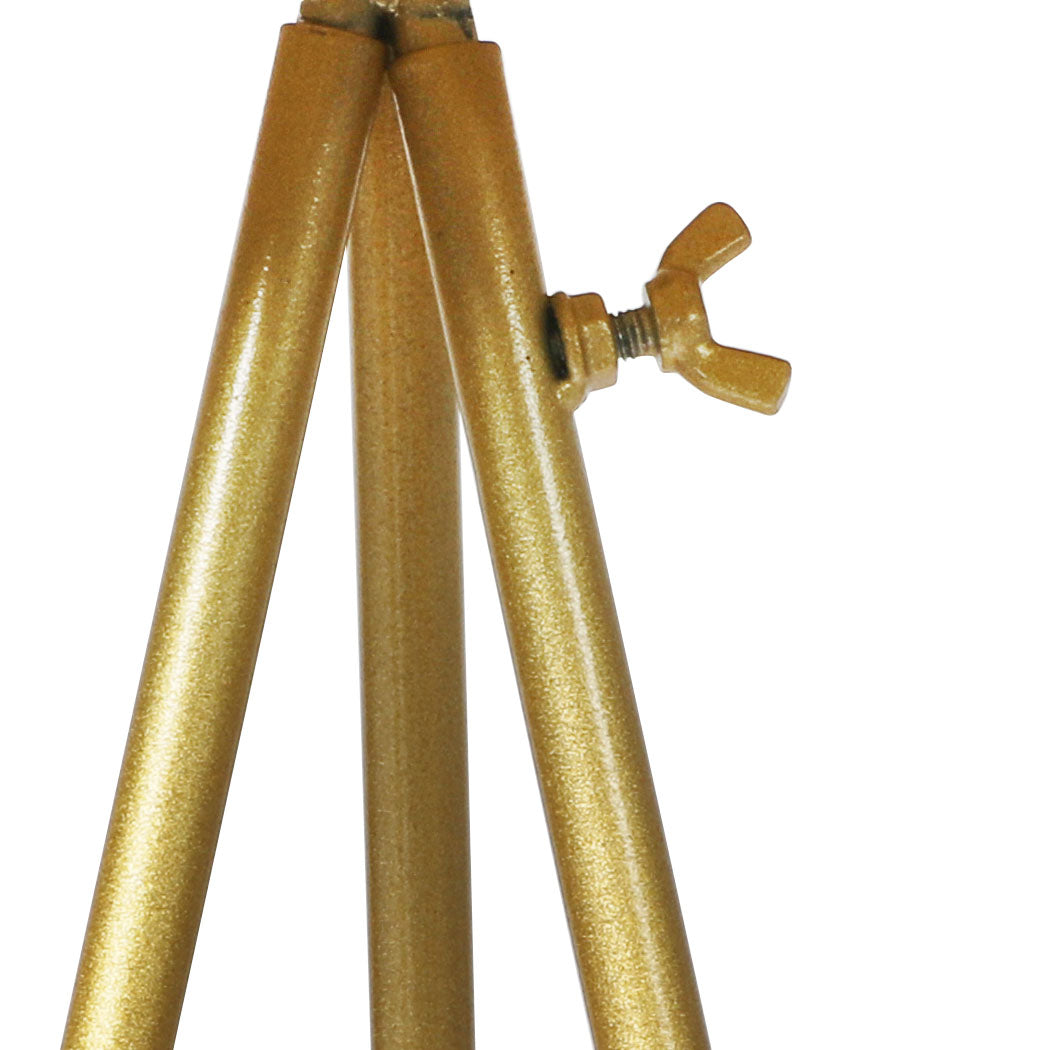Levede Plant Stand 2 Tiers Outdoor Indoor Gold Large-1910112302569492485