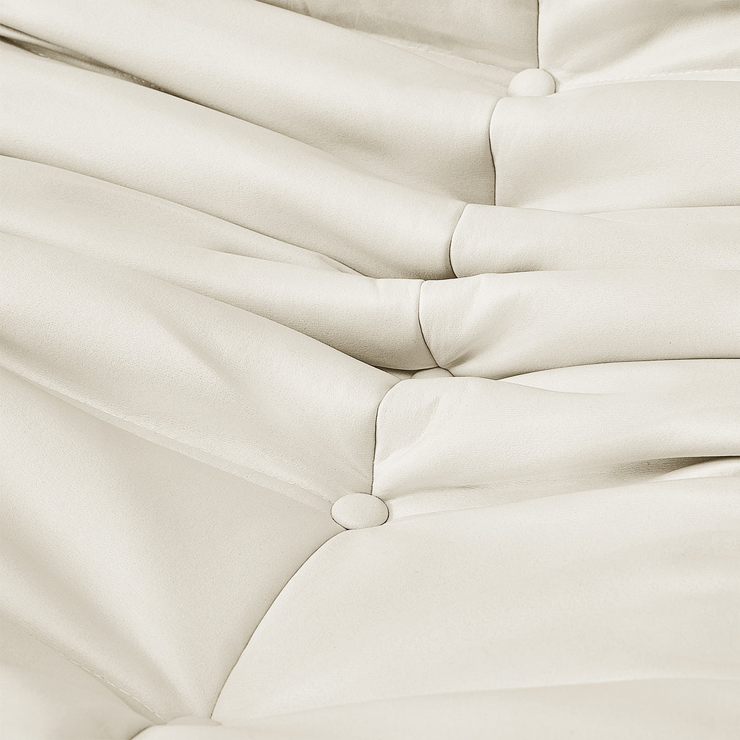 Levede Kids Floor Chair Foam Sofa Replica Single Lazy Recliner Children Couch-1954802347033104389