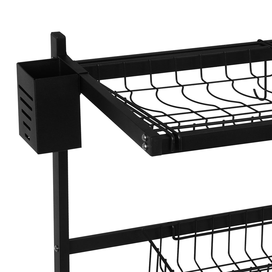 TOQUE Dish Drying Rack Over Sink Steel 65 CM-1954802791474139141