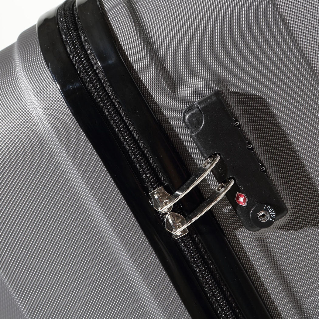 Slimbridge 20" Travel Luggage Lightweight Dark Grey 20 inch-1910112826941378565