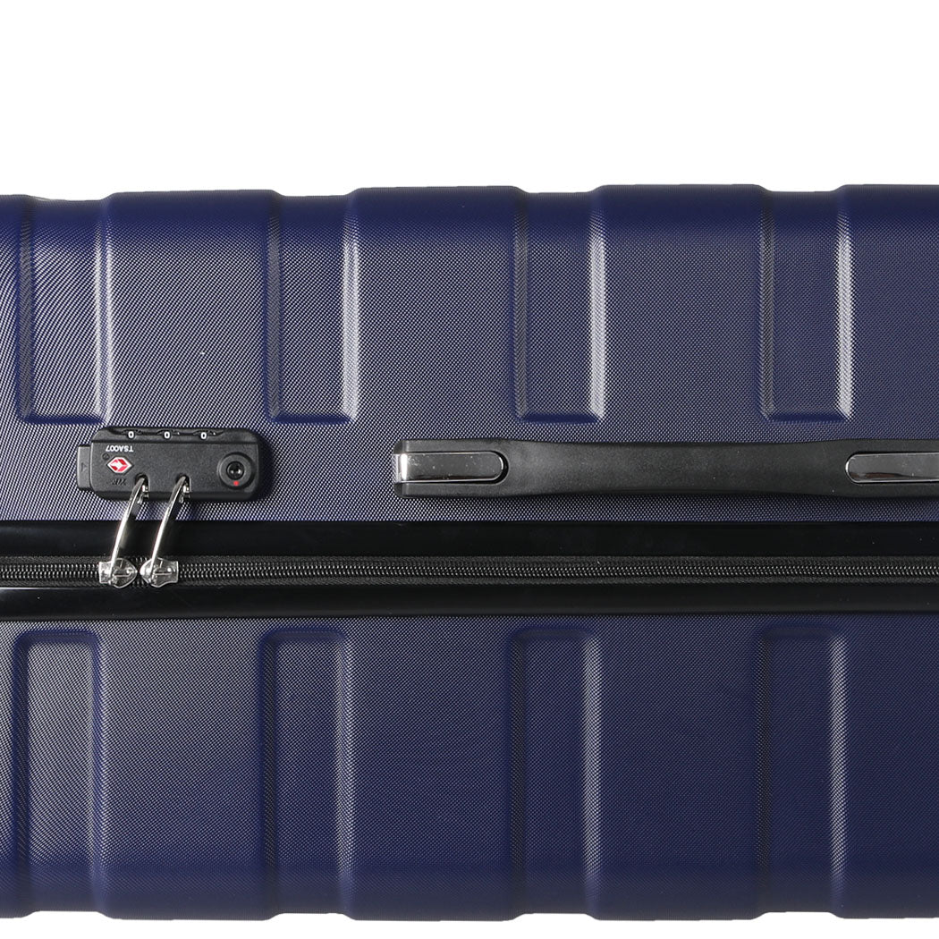 Slimbridge 3PC Luggage sets Suitcase Navy-1954802817545932805