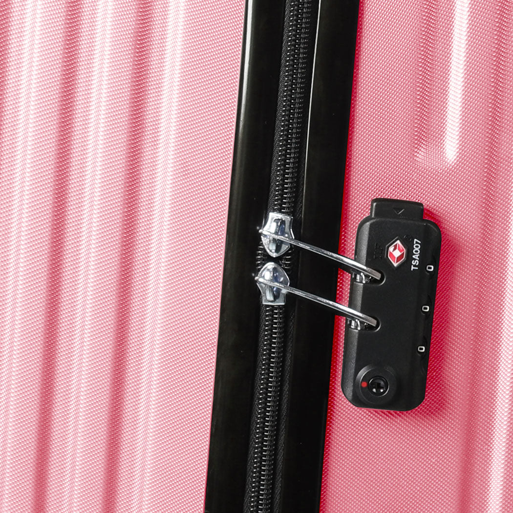 Slimbridge 24" Inch Luggage Suitcase Rose Gold 24 inch-1910112834411433989