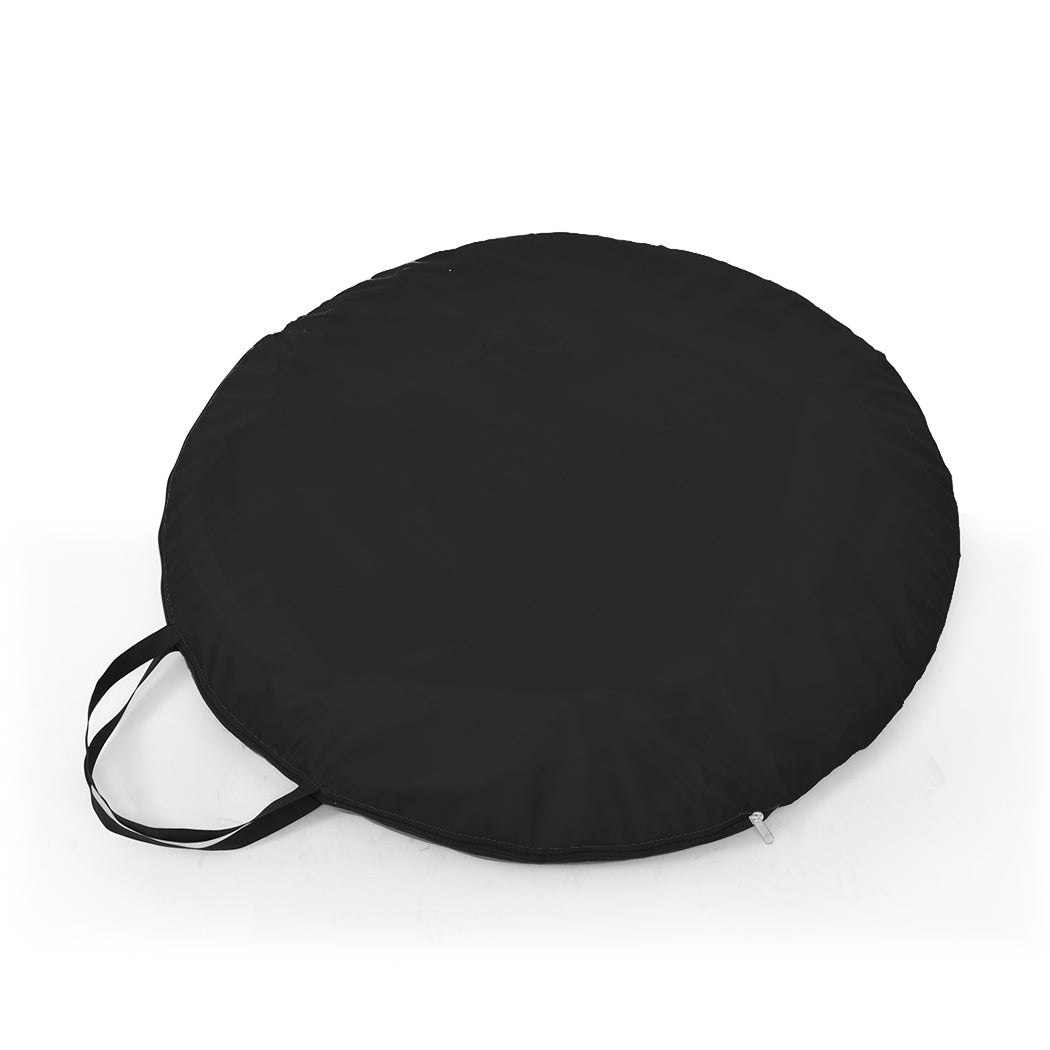 2x Mountview Pop Up Tent Camping Weather Black-1954802642677010437