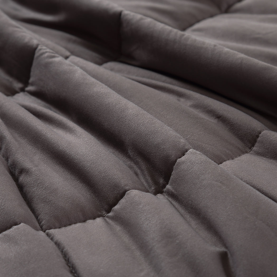 DreamZ Weighted Blanket Heavy Gravity Grey 9KGS-1910113222636212229