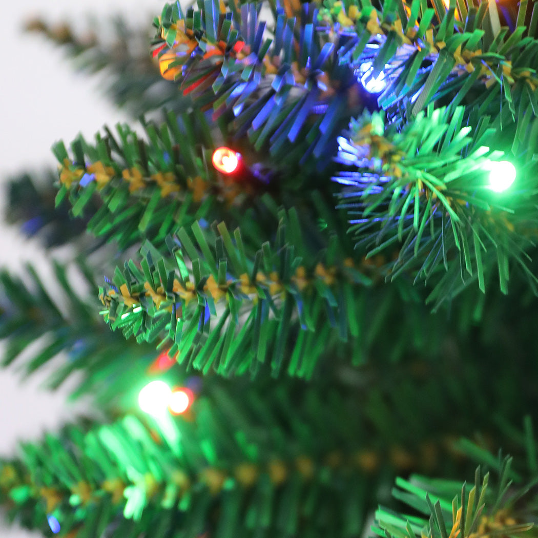 SANTACO Prelit Slim Pencil Christmas Tree 2.1M-1954802397318615045