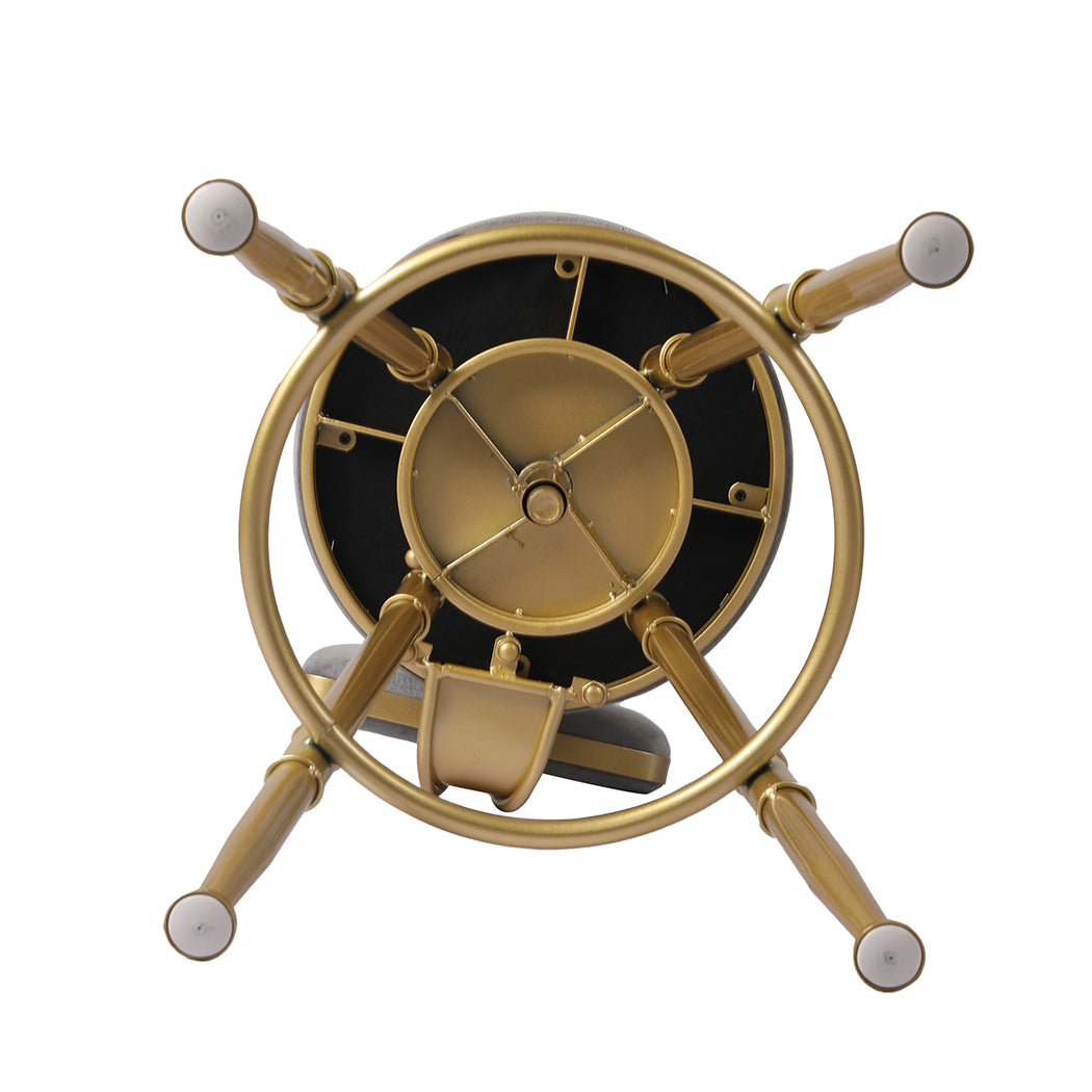 Levede 1x Bar Stools Velvet Kitchen Green-1954802950887051269