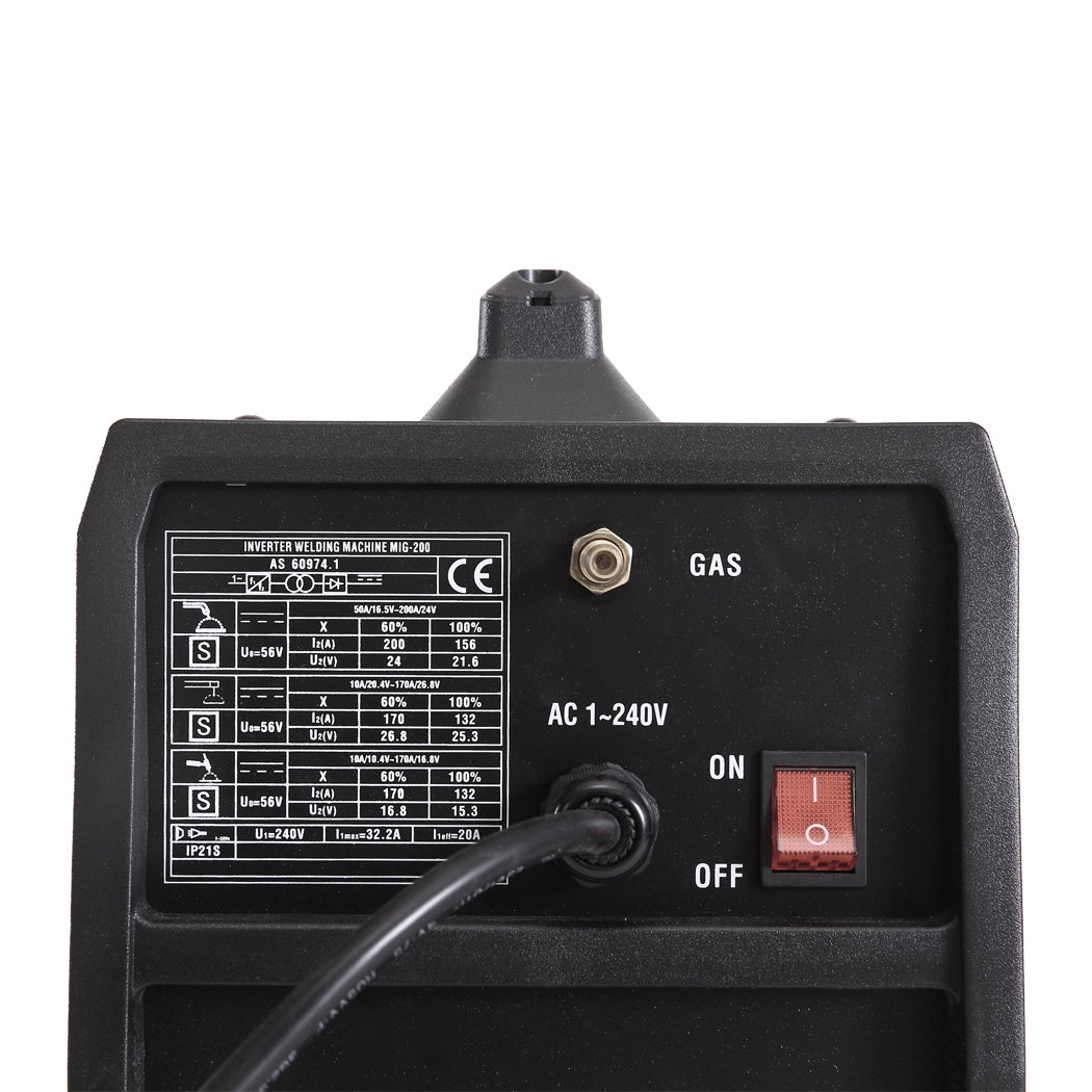 Traderight MIG Welder 200A MIG TIG MMA-1919892821272301573