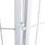 PaWz 8 Panel 48'' Pet Dog Playpen Puppy White 4kg chicken-1973193828466823173