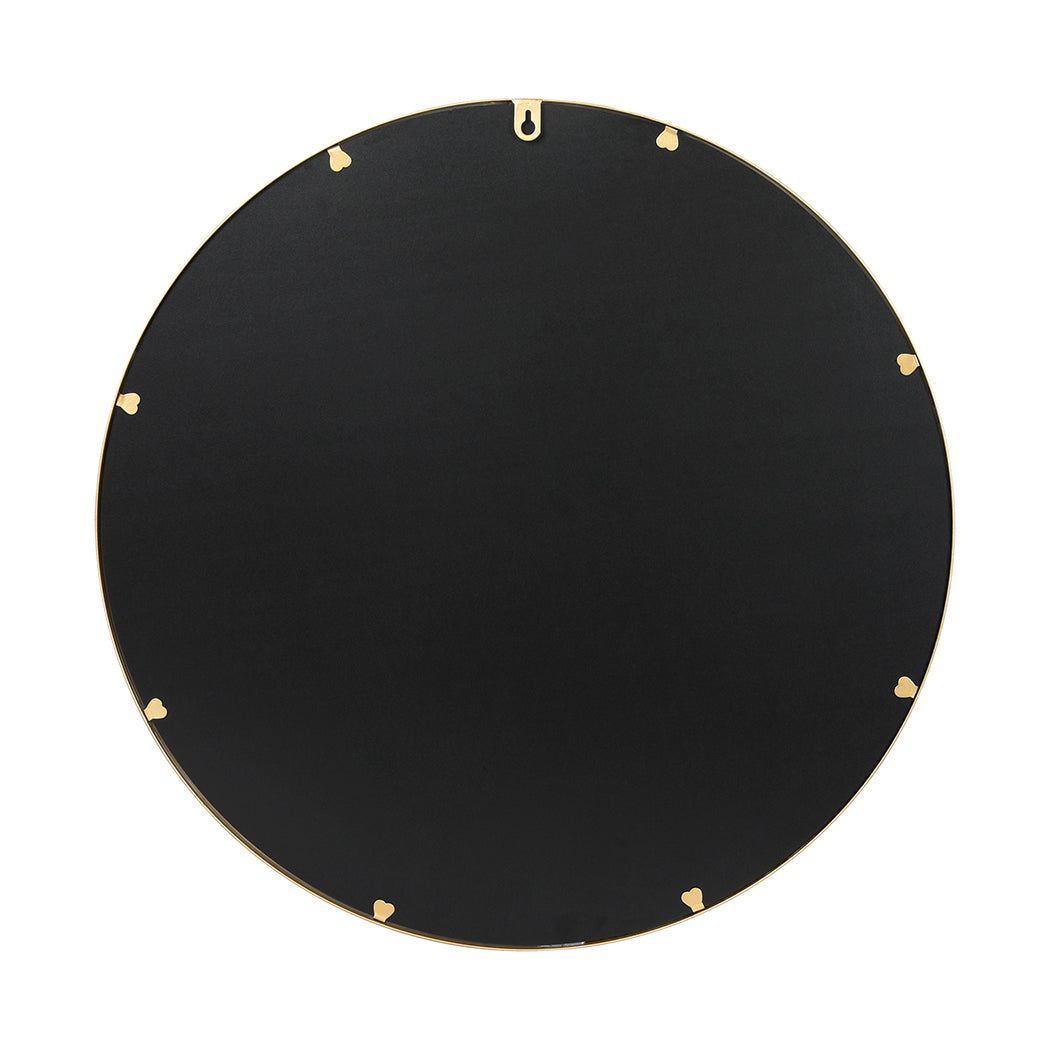 Yezi Wall Mirror Round Bathroom Decor 50cm-1954803007363354629