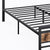 Metal Bed Frame Mattress Base Set Wood Queen-1954802936362176517
