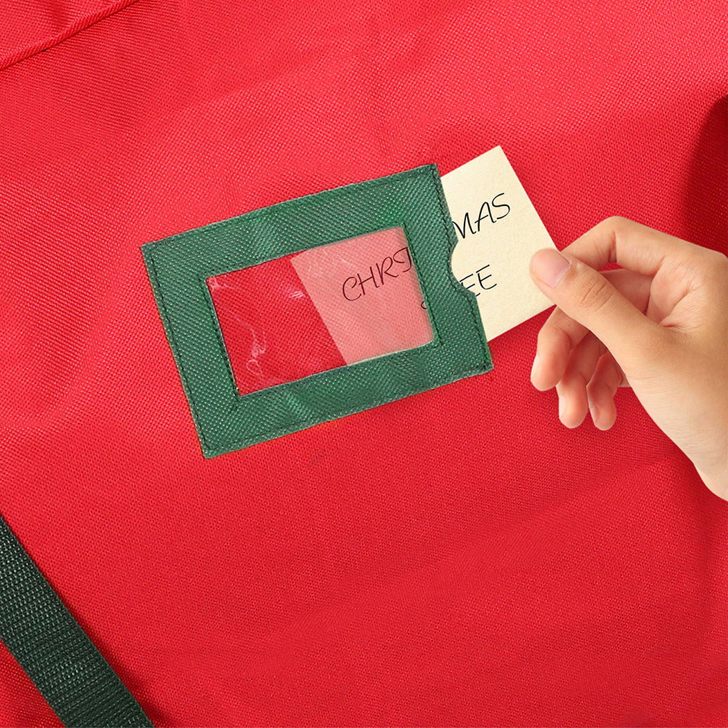 Christmas Tree Storage Bag Large Red-1954802435516141573