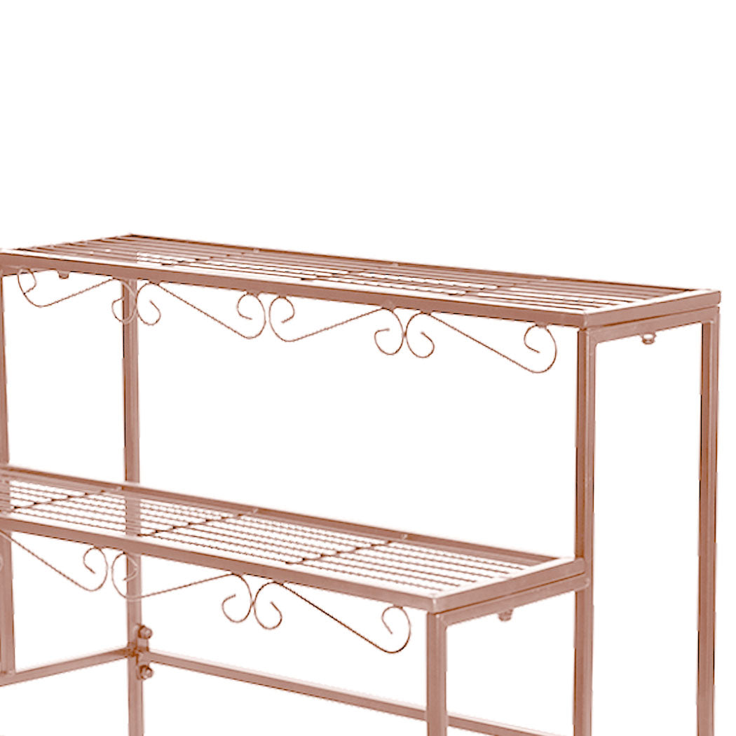 Levede Plant Stand 3 Tier Rectangle-1910112809665040389
