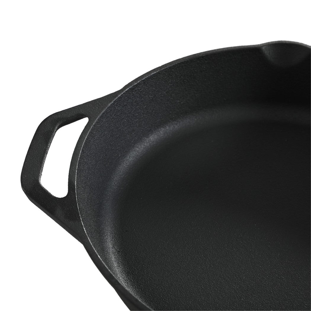 Toque 3PCS Cast Iron Frying Pan and Cast Iron Pot Set-1973194189634146309