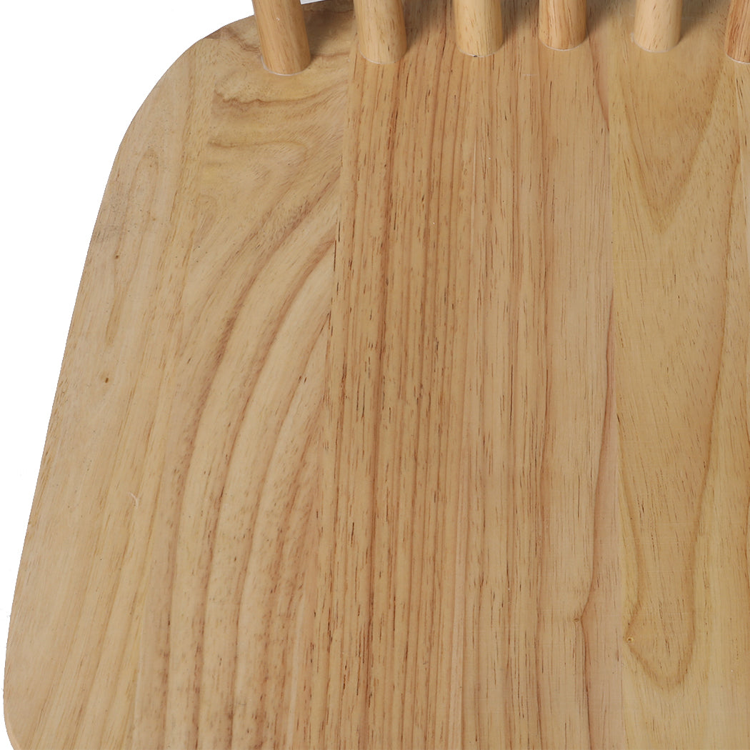 Levede 8x Dining Chairs Kitchen Windor Oak-1973193553765076997