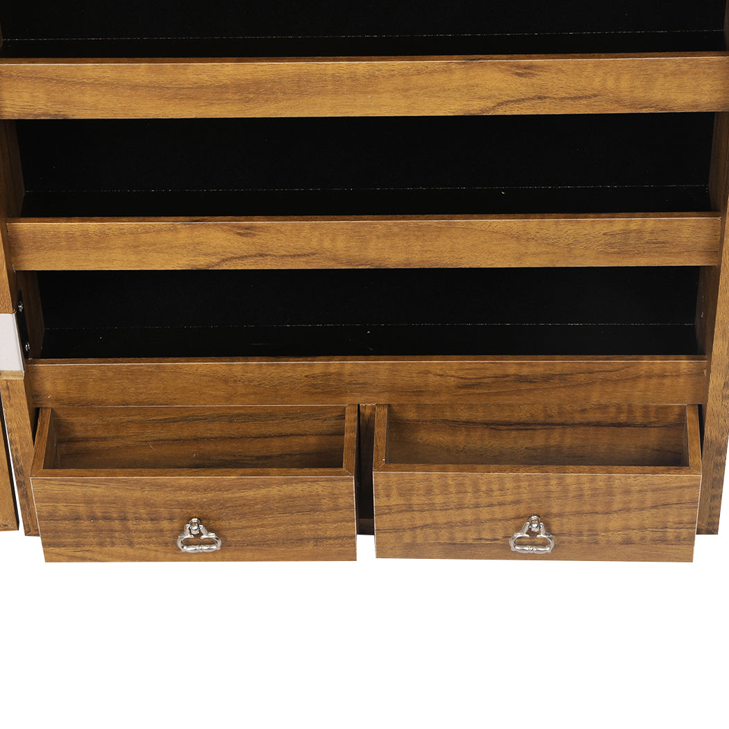 Levede Mirror Jewellery Cabinet Makeup-1919892902050402309