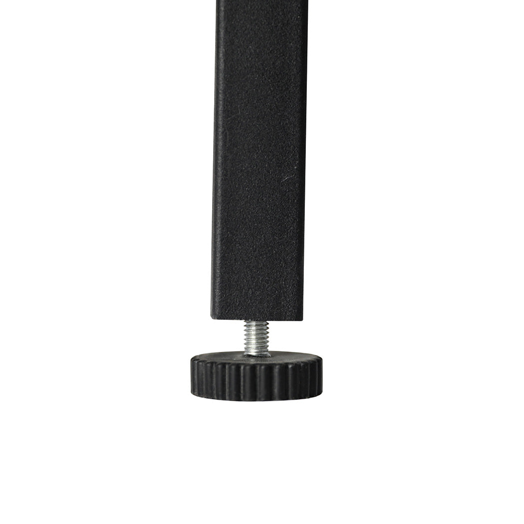 Levede L Shaped Computer Desk Corner Desk Brown-1954802381891964933