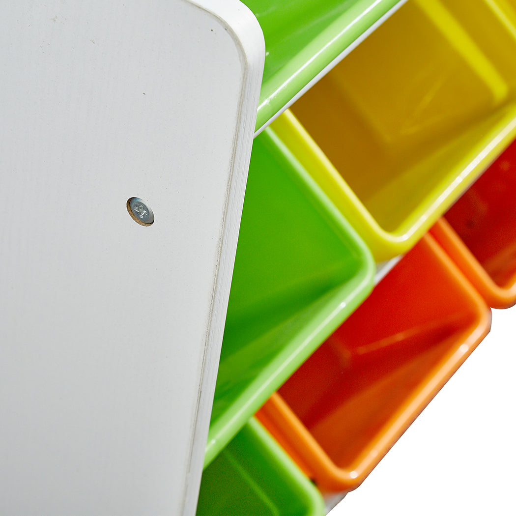 Levede 9 Bins Kids Toy Box Bookshelf-1917016717956091909