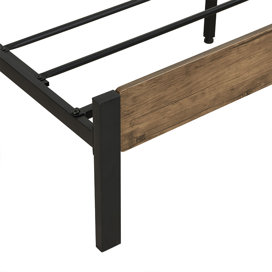Levede Metal Bed Frame King Size Mattress-1919892911286259717
