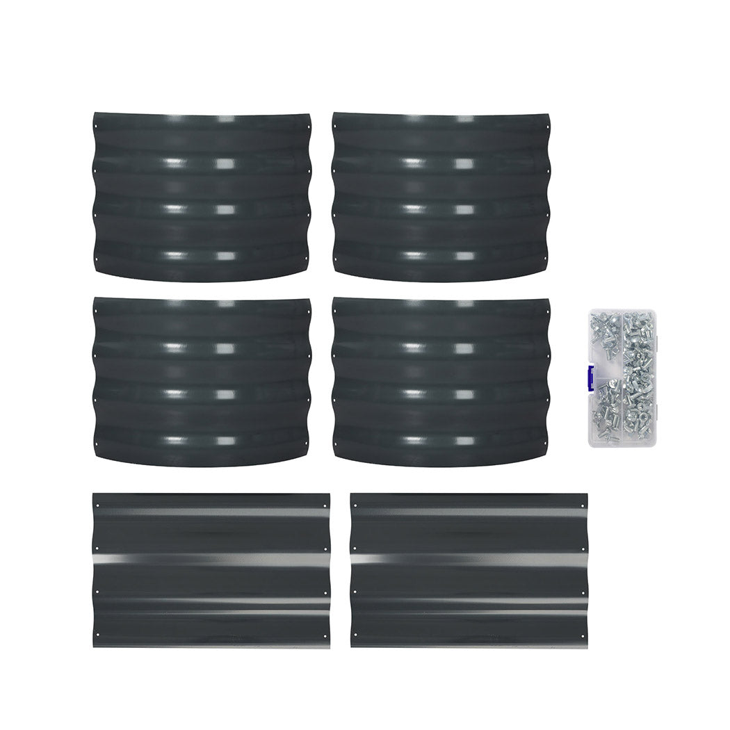 Lambu Garden Bed Planter Raised Coated 120x80x42cm-1954802718057041925