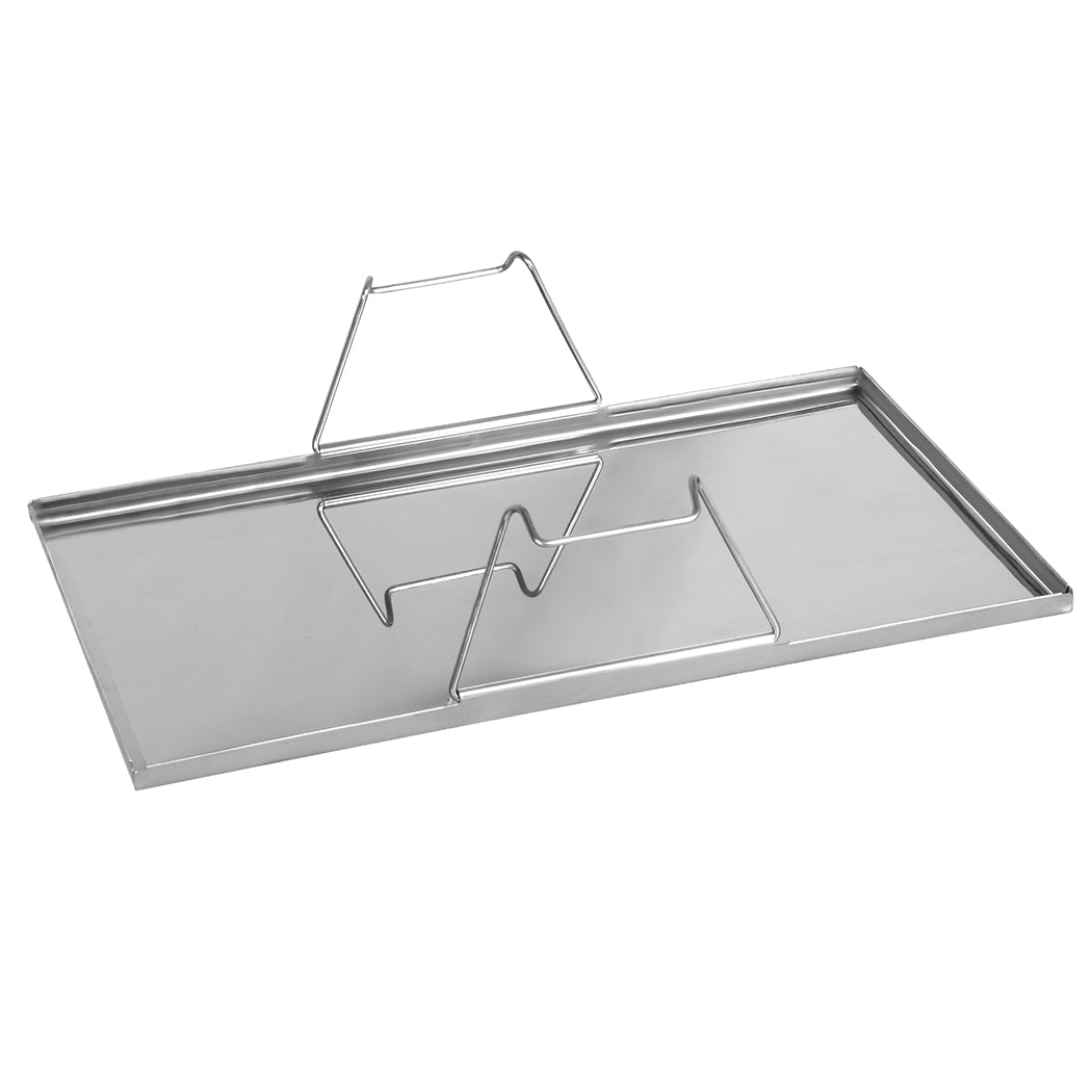 Levede Portable Folding BBQ Charcoal Grill Silver-1954802457573986309