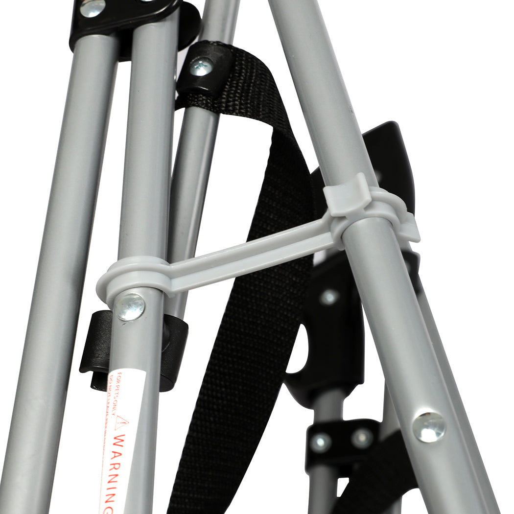 PaWz Pet Stroller Dog Cat Carrier Foldable Pink-1954802606933151749