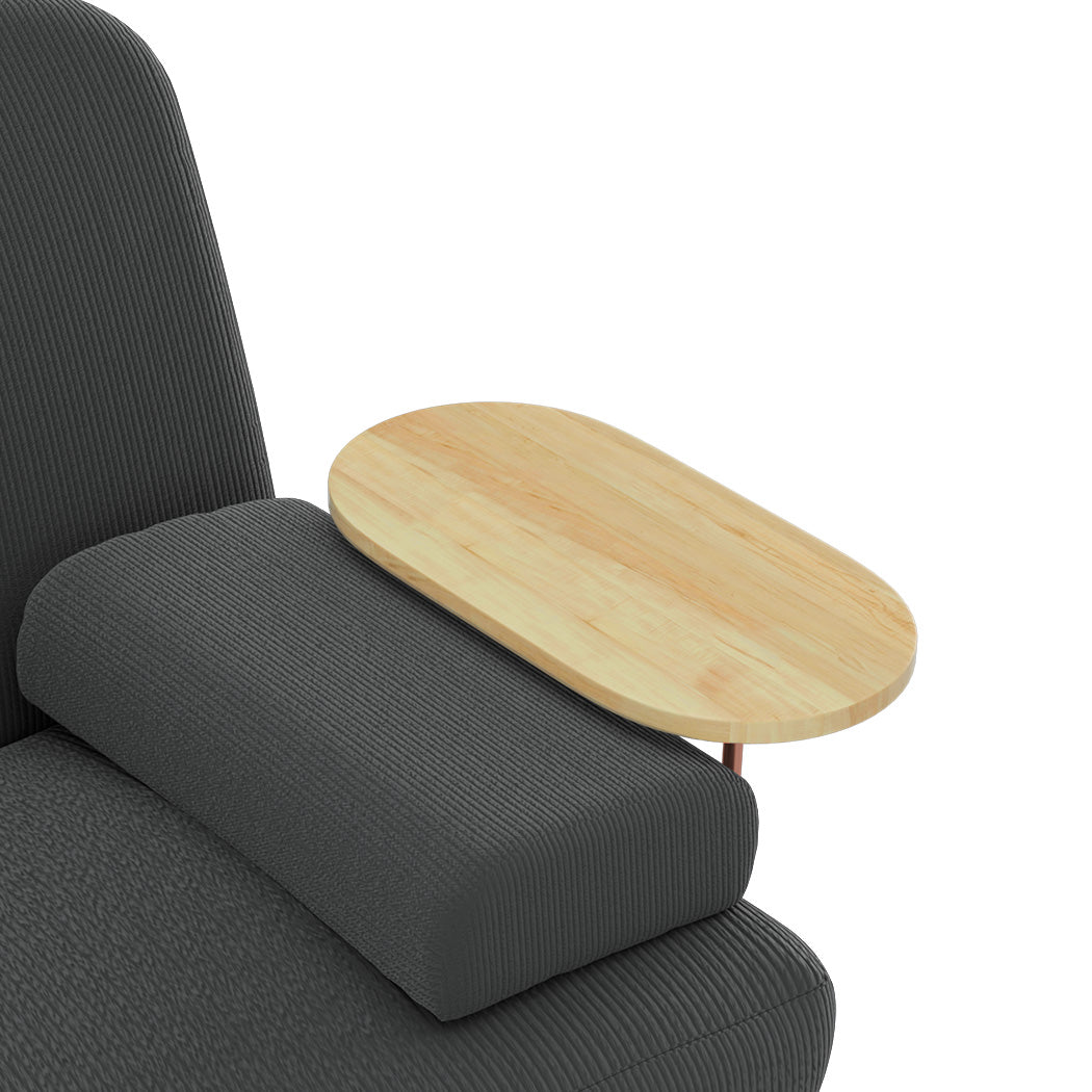 LEVEDE  CONVERTIBLE SOFABED WITH USB CHARGE AND SIDE TABLE-1954802387638161413