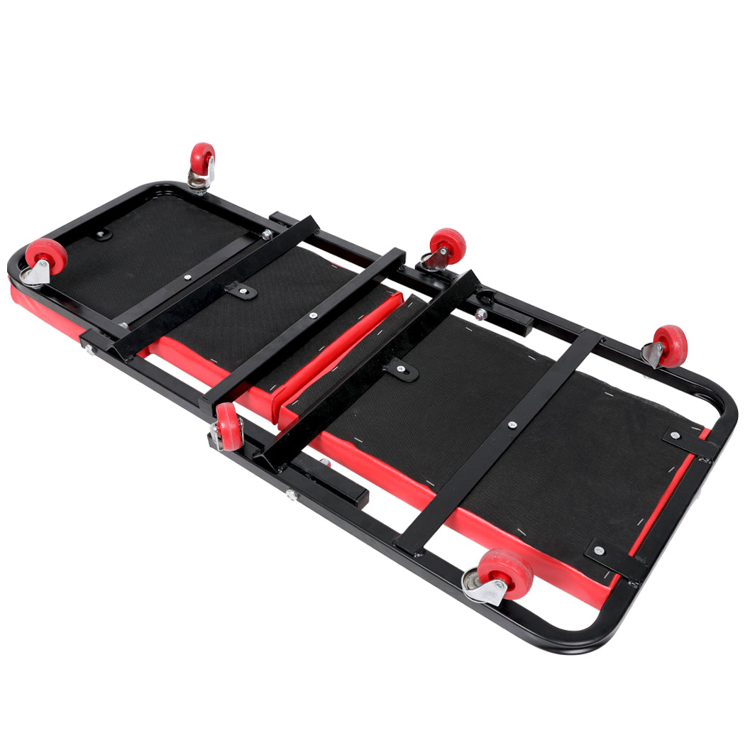 Traderight Folding Creeper Mechanic Red-1910113097864056836