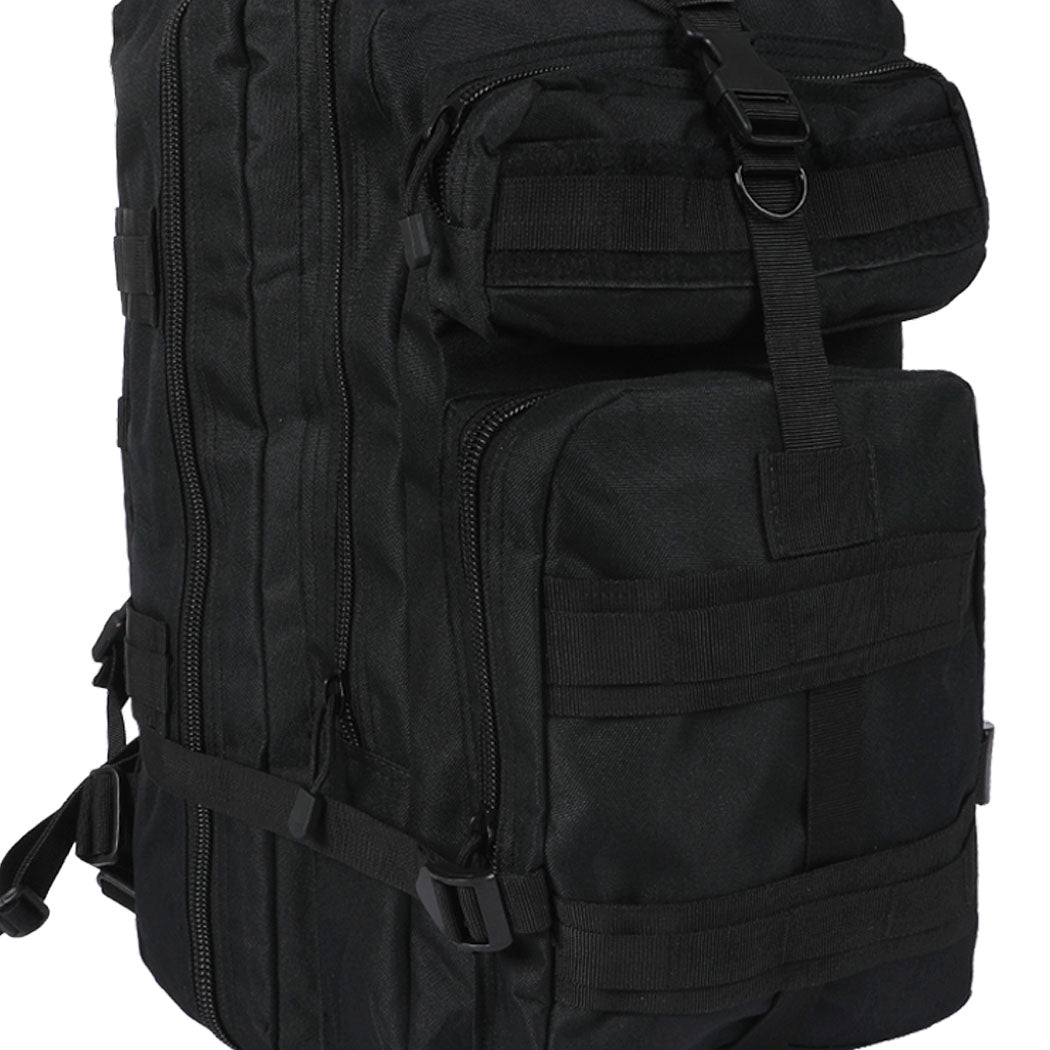 Slimbridge 40L Military Tactical Backpack Black-1954802650541330437