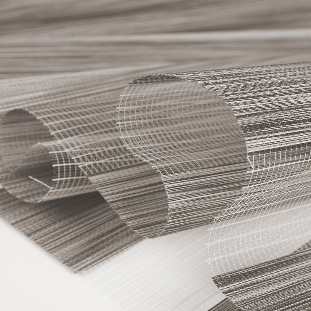 Marlow Blackout Zebra Roller Blind Curtains 150x210 Beige-1954802973397880837