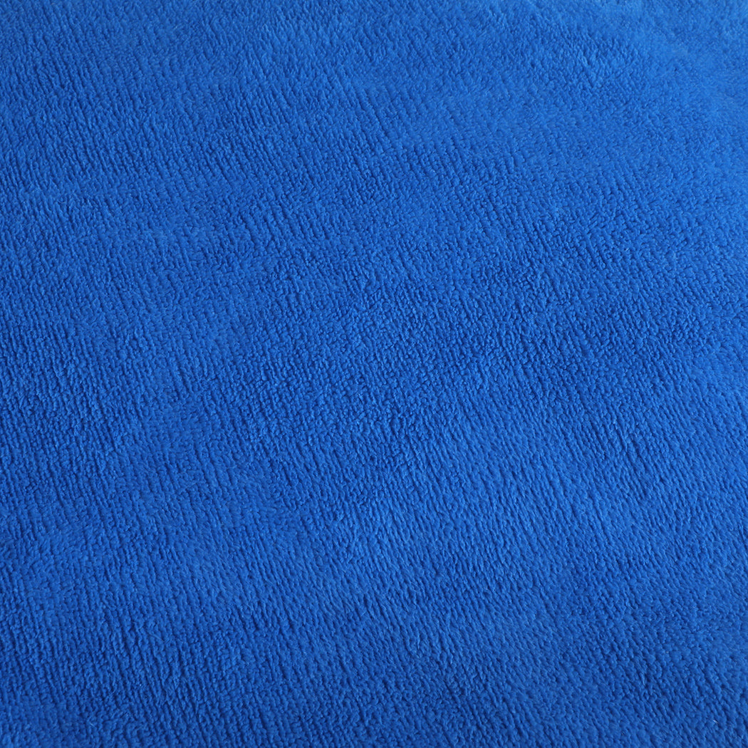 Two-sided Quilt Cover Flannel Bedding Navy Double-1910113191392841733