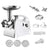 800W Electric Meat Grinder Mincer Sausage White-1910112869324820485