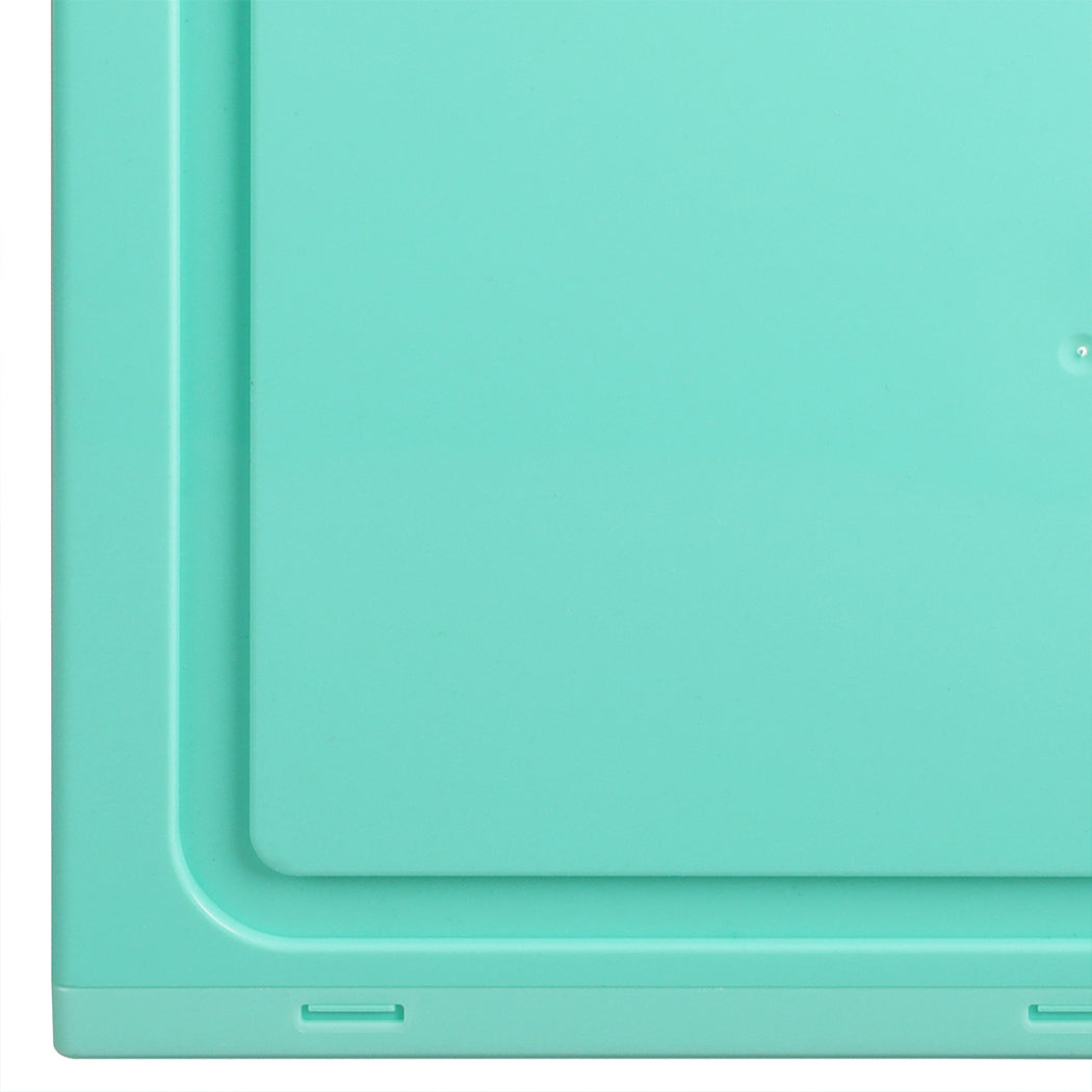 Stacked 6x Sneaker Display Case Shoe Cyan-1910112539350536197