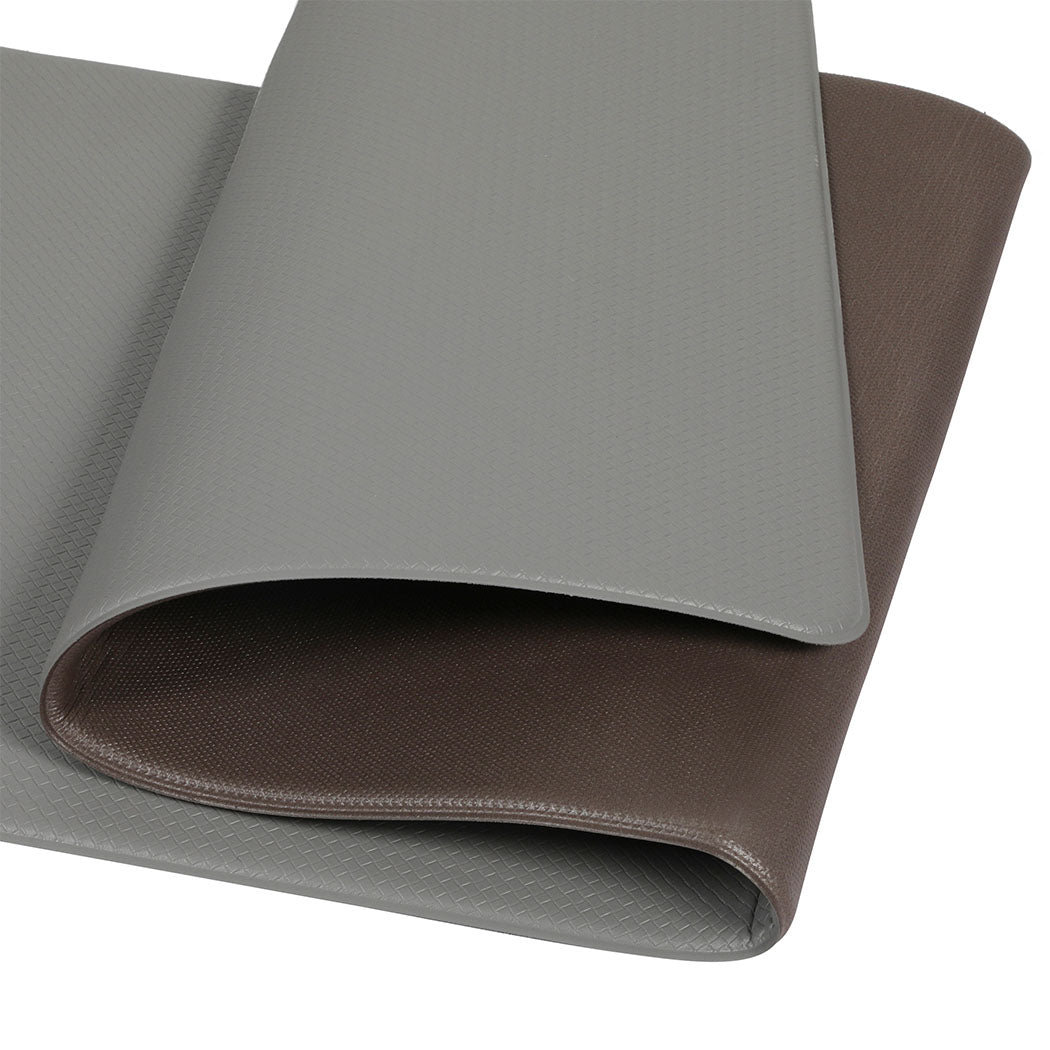 Marlow Kitchen Rug 2PCS Non Slip Anti Fatigue Mat Grey-1910112283300859909